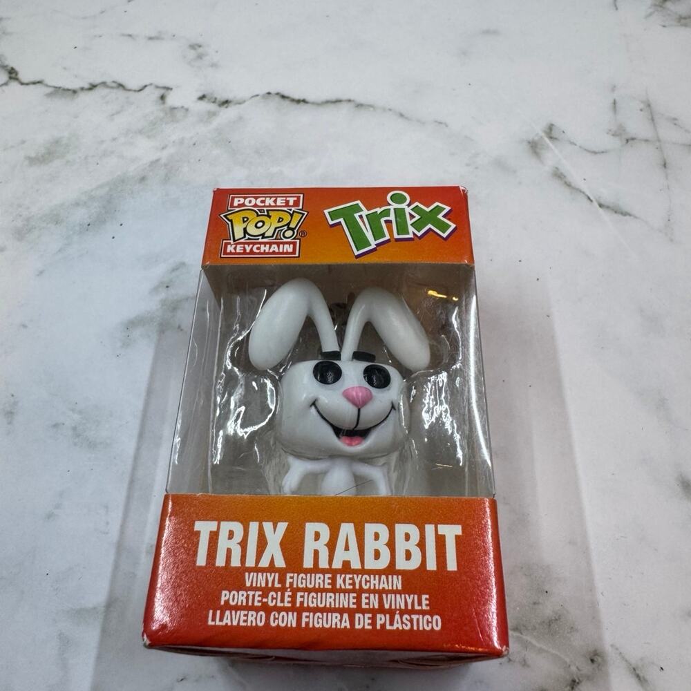 Trix Rabbit Funko Keychain